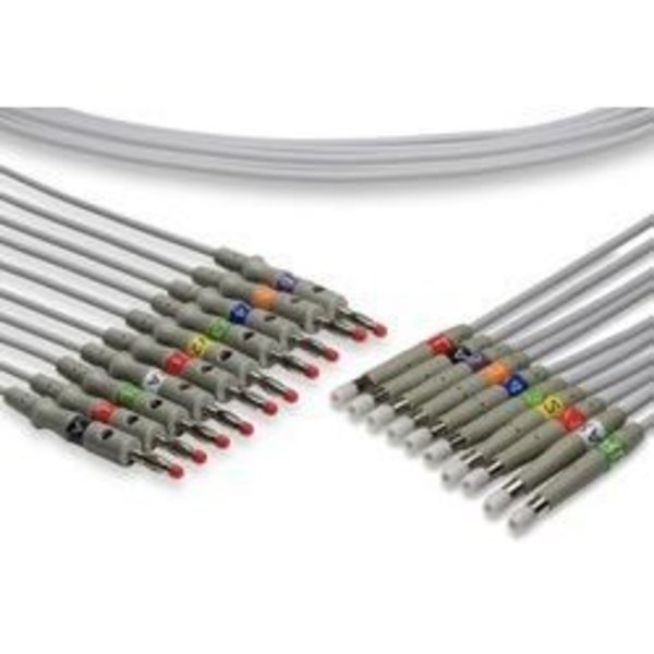 Ilb Gold Replacement For Welch Allyn, Cp 200 Ekg Leadwires CP 200 EKG LEADWIRES